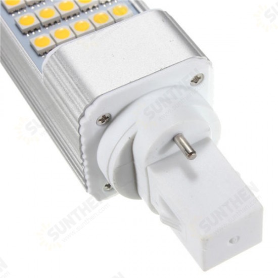 G23 12W 60 SMD 5050 LED Light Non-Dimmable Warm White/White Bulb 85-265V