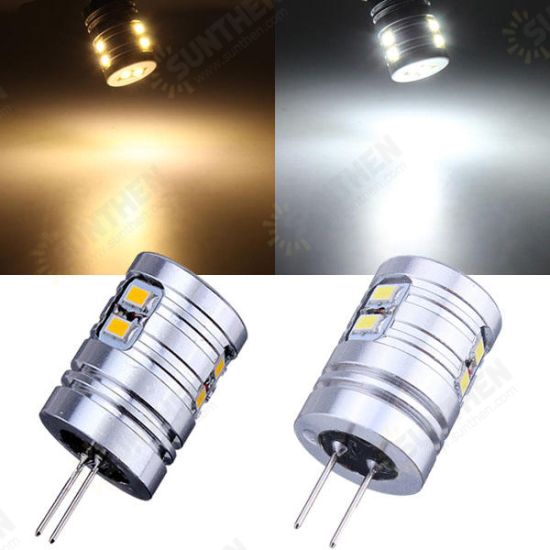 G4 1.8W Warm White/White 8 SMD 3020 12V LED Light Bulb