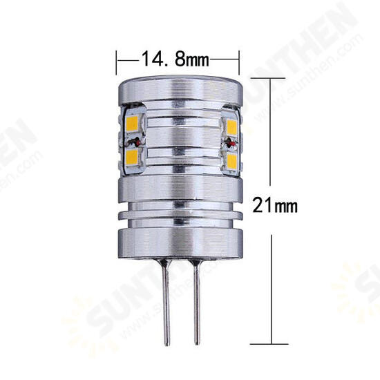 G4 1.8W Warm White/White 8 SMD 3020 12V LED Light Bulb