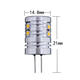 G4 1.8W Warm White/White 8 SMD 3020 12V LED Light Bulb