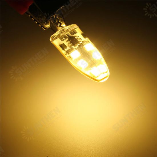 G4 2W 12 SMD2835 LED Household Light Dimmable Lamp White/Warm White AC/DC12V