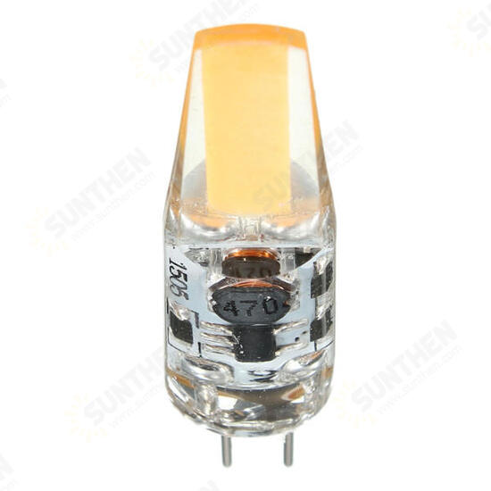 G4 2W COB Filament LED Spot Lightt Bulb Lamp Warm/Pure White AC/DC 10-20V