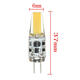 G4 2W COB Filament LED Spot Lightt Bulb Lamp Warm/Pure White AC/DC 10-20V