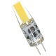 G4 2W COB LED Crystal Light Silicone Bulb Pure White Warm White Cold White Lamp For Home DC 12V