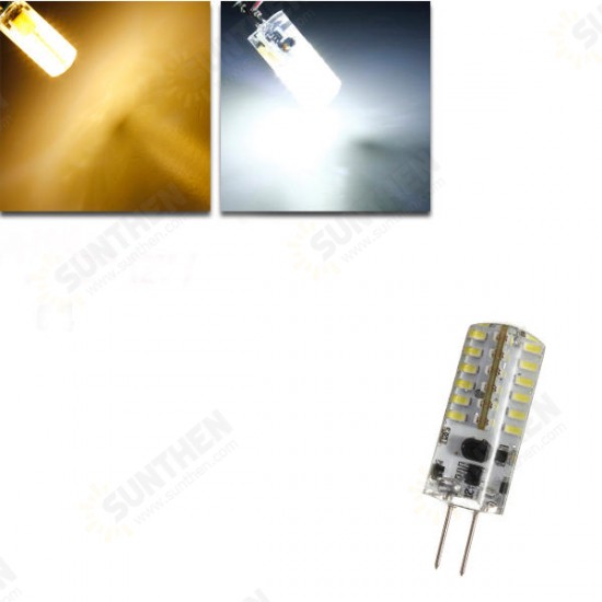 G4 3W White/Warm White 48 SMD 3014 12V LED Corn Light Bulb