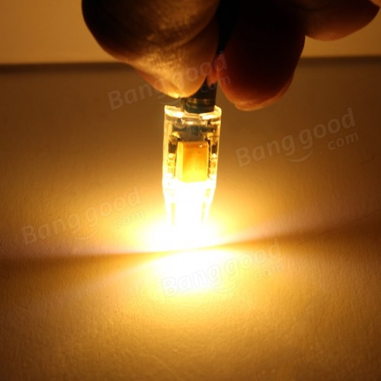 G4 LED Bulbs 1W Transparent White/Warm White Corn Light Lamp AC/DC 12V