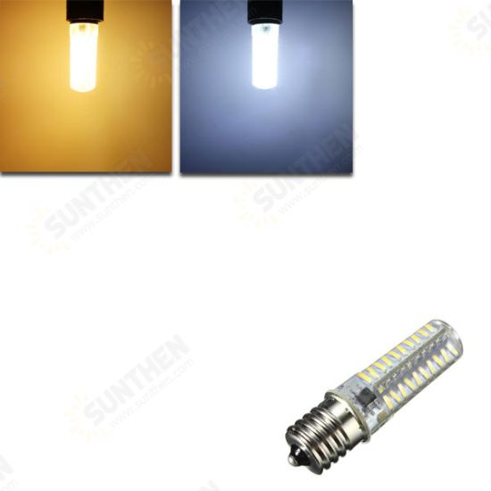 G4/G9/E11/E12/E14/E17/BA15D Dimmable LED Bulb 4W 80 SMD 4014 Corn Light Lamp AC 110V