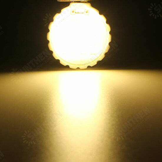 G8 1.3W 16 SMD 2835 LED Pure White Warm White Ceramic Material Home Lighting Bulb AC110V