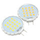 G8 1.3W 16 SMD 2835 LED Pure White Warm White Ceramic Material Home Lighting Bulb AC110V