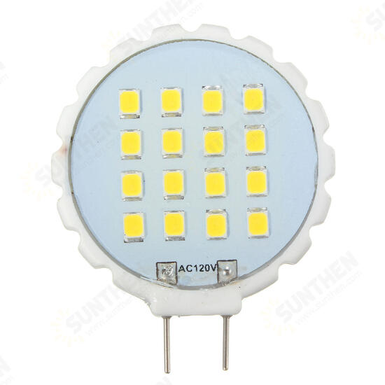 G8 1.3W 16 SMD 2835 LED Pure White Warm White Ceramic Material Home Lighting Bulb AC110V