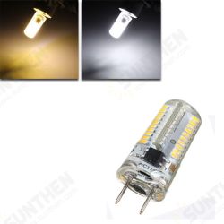 G8 Dimmable LED Bulb 3W SMD 3014 80 Pure White/Warm White Silicone Light Lamp AC 110V/220V G8 Dimmable LED Bulb 3W SMD 3014 80 Pure White/Warm White Silicone Light Lamp AC 110V/220V