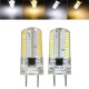 G8 Dimmable LED Bulb 3W SMD 3014 80 Pure White/Warm White Silicone Light Lamp AC 110V/220V