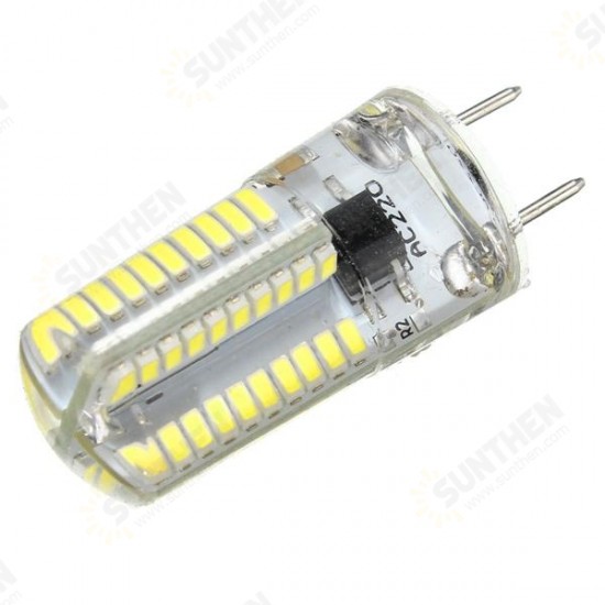 G8 Dimmable LED Bulb 3W SMD 3014 80 Pure White/Warm White Silicone Light Lamp AC 110V/220V