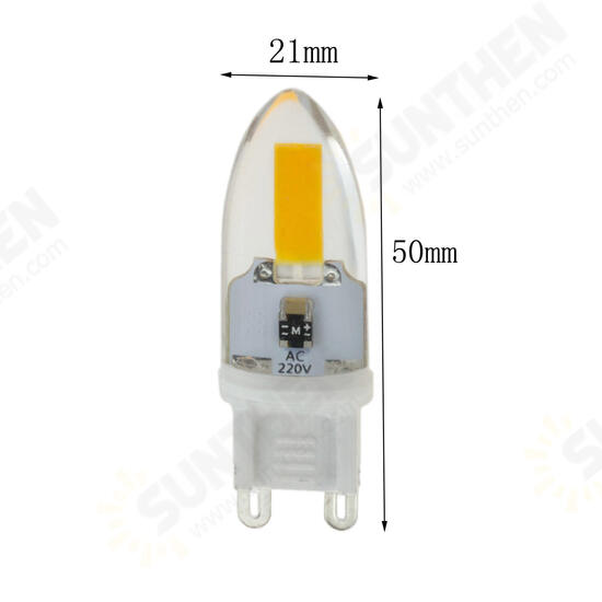 G9 1.6W Mini LED Pure White Warm White Light Lamp Bulb AC110V AC220V