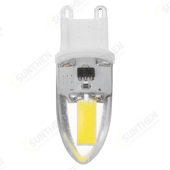 G9 1.8W Dimmable COB1505 180LM Warm White Pure White LED Light Bulb AC110V AC220V