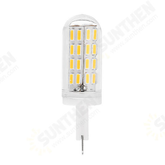 G9 2.5W SMD4014 52LEDs Warm White Pure White Light Bulb AC100-240V No Flicker