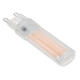 G9 2W 3W 4LEDs Transparent Shade Warm White Pure White Light Bulb AC220V