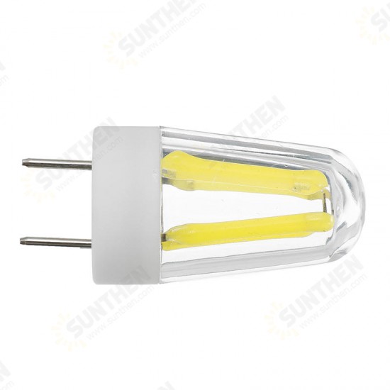 G9 2W Dimmable 4LEDs Warm White Pure White Ceramic Light Bulb AC120V