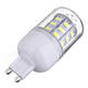 G9 3.5W 420LM AC 220V 30 SMD 5730 LED Corn Light Bulbs Clear Cover