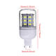 G9 3.5W 420LM AC 220V 30 SMD 5730 LED Corn Light Bulbs Clear Cover