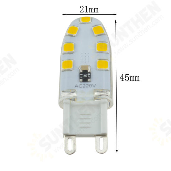 G9 3W 14 SMD 2835 180Lm LED Warm White Pure White Nature White Corn Bulb AC110V/220V