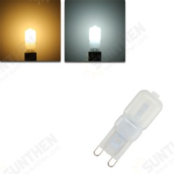 G9 3W 14 SMD 2835 270Lm LED Milky Shell Warm White White Light Lamp Bulb AC 220V G9 3W 14 SMD 2835 270Lm LED Milky Shell Warm White White Light Lamp Bulb AC 220V