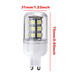 G9 3W White/Warm White 350LM 27 SMD 5050 LED Corn Light Bulb 12V