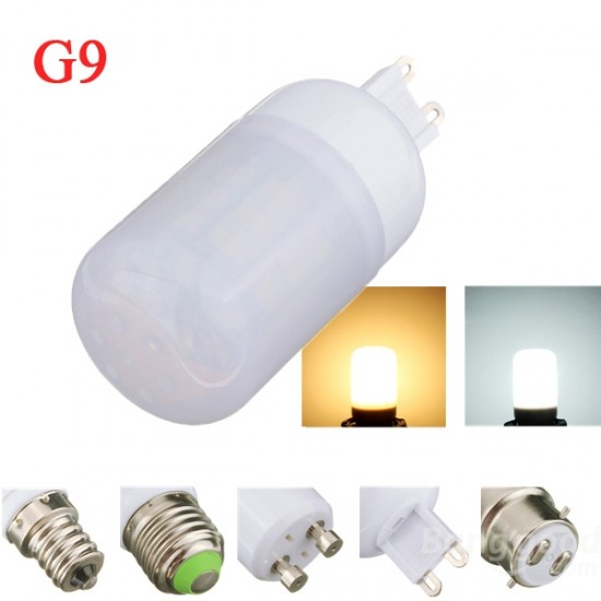 G9 4W White/Warm White 5730SMD LED Corn Bulb Light Ivory Cover 220V