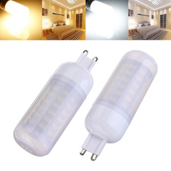 G9 6W White/Warm White 5730SMD LED Corn Bulb Frosted Cover AC 110V