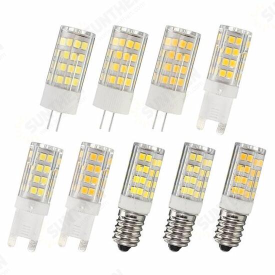 G9 E14 G4 4W 51 SMD 2835 LED Pure White Warm White Natural White Light Lamp Bulb AC220V G9 E14 G4 4W 51 SMD 2835 LED Pure White Warm White Natural White Light Lamp Bulb AC220V