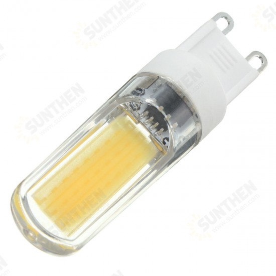 G9 LED 3W Pure White Warm White COB LED PC Material Light Lamp Bulb AC220V