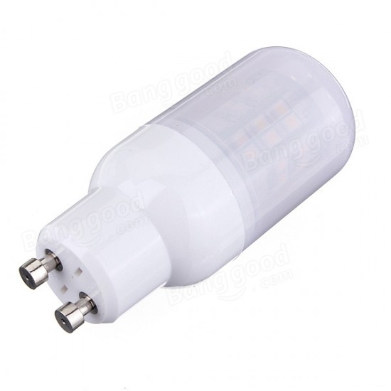 GU10 3.5W 48 SMD 3528 AC 220V LED Corn Light Bulbs With Frosted Cover