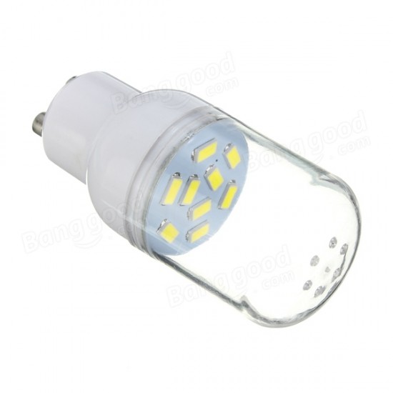GU10 3W White/Warm White 9 SMD 5730 LED Light 300LM Spot Corn Bulb 220V