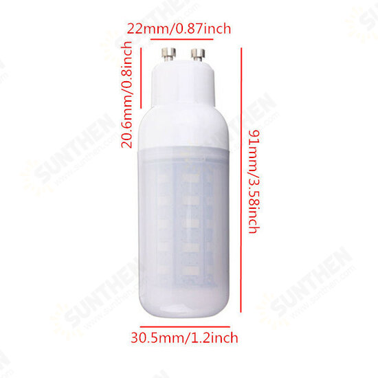 GU10 4.5W White/Warm White 5730 SMD LED Ivory Light Corn Bulb 110V GU10 4.5W White/Warm White 5730 SMD LED Ivory Light Corn Bulb 110V