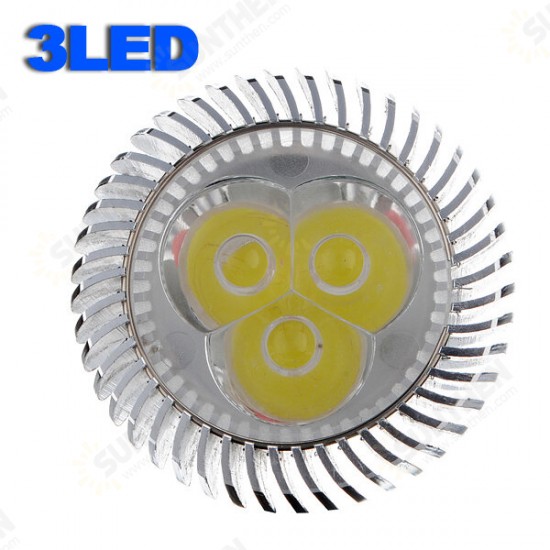 GU10 6W 3 LED White High Power Led Spot Light Lamp Bulb 110-240V GU10 6W 3 LED White High Power Led Spot Light Lamp Bulb 110-240V