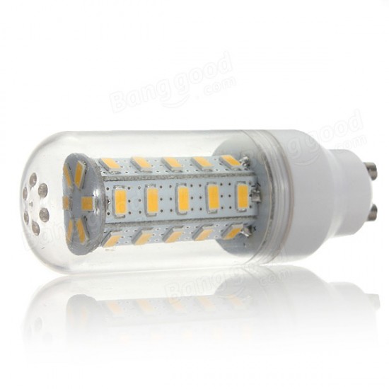 GU10 7W 36 LED 5730SMD White/Warm White Corn Light Lamp Bulb 220V
