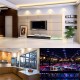 GU10 GU5.3 3W 5730 SMD RGB+White Dimmable LED Light Bulb with Remote Control AC85-265V