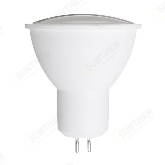 GU10 GU5.3 3W 5730 SMD RGB+White Dimmable LED Light Bulb with Remote Control AC85-265V