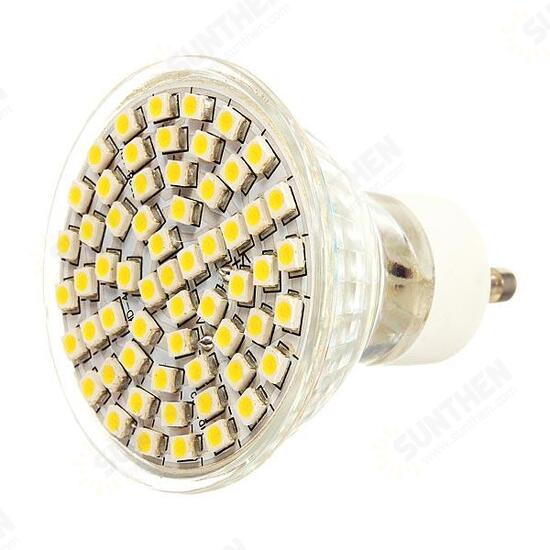 GU10 LED Bulb 5W AC 110V 60 SMD 3528 White/Warm White Spotlightt