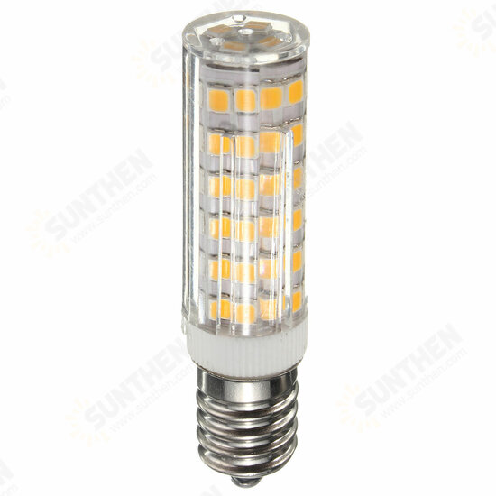 G9 E14 5.8W 220V LED Halogen Bulb 550LM Not Dimmable 76SMD 2835 Light Lamp 360°