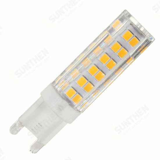 G9 E14 5.8W 220V LED Halogen Bulb 550LM Not Dimmable 76SMD 2835 Light Lamp 360°