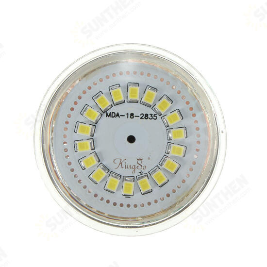 AC110V/220V GU10 MR16 MR11 4W SMD2835 18 LED Light Bulb for Home Indoor Garden Decoration