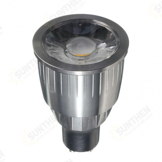 LED Ultra Bright Dimmable 7W 600Lm GU10 COB LED Spotlightt Bulb AC 110/220V