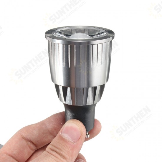 LED Ultra Bright Dimmable 7W 600Lm GU10 COB LED Spotlightt Bulb AC 110/220V