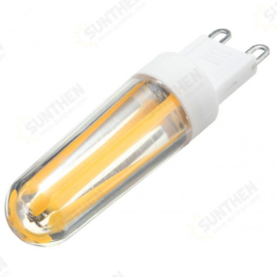 Mini 2.8W G9 Dimmable LED Corn Bulb Silicone Crystal COB Lamp Light AC220V