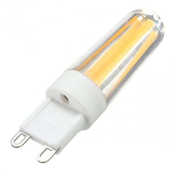 Mini 2.8W G9 Dimmable LED Corn Bulb Silicone Crystal COB Lamp Light AC220V