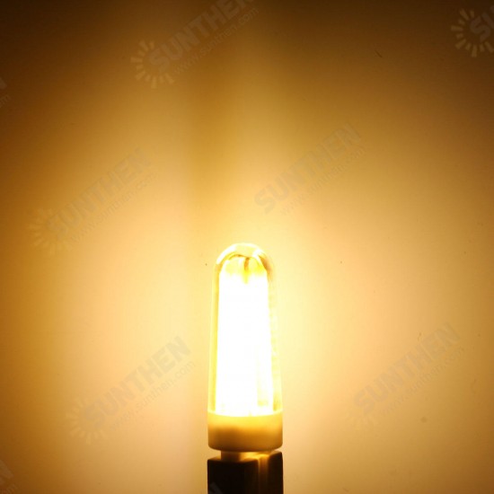 Mini 2.8W G9 Dimmable LED Corn Bulb Silicone Crystal COB Lamp Light AC220V