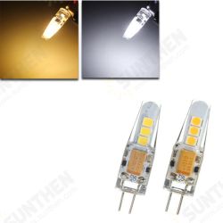 Mini G4 LED Corn Bulb 2W 6 SMD 2835 Silicone Crystal Lamp Light DC12V Mini G4 LED Corn Bulb 2W 6 SMD 2835 Silicone Crystal Lamp Light DC12V