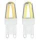 Mini G9 2W Dimmable LED Corn Bulb Silicone Crystal COB Lamp Light AC220V