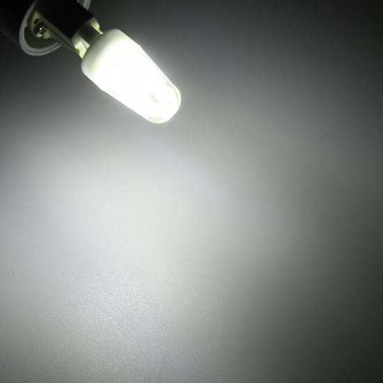 Mini G9 2W Dimmable LED Corn Bulb Silicone Crystal COB Lamp Light AC220V